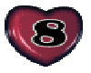 Alpha Hearts "8"