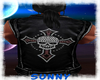 *SW* Skull Leather Vest