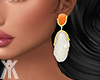 YA.Diosa Orange Earrings