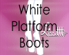 White Platform Boots RLL