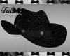 Black Straw Cowboy Hat