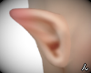 ん elf ears +blush