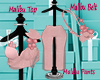 Malibu belt baby pink