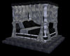HB* BLK & Silver Bed