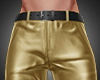 Ron Gold Leather Pants