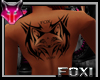 [FL] Foxi back tattoo