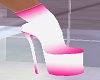 Pink n White Boots