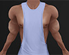 Blue Gray Muscle Tank Top 4 (M)