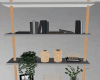 Boho Shelf With Books