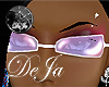 rD modern glasses purple