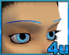 4u Thin Eyebrows Blue