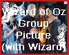 OZ Group Picture w/Wizar
