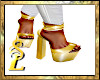 Gold Platform Sandals