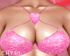 C~Pink Heart Lingerie