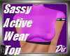 Sassy Active Wear Top