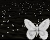 Light silver butterflies