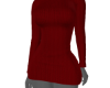 .M. Knitted Dress - Red