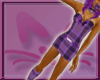 [LF]purple Mini Dress