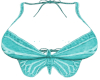 Teal Butterfly Top