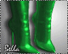 ^B^Christmas Green Boots