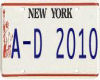 TJ- New York AD plate