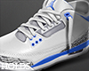 3s White/Blue M