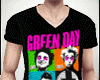 Green Day Shirt Black