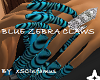 Blue Zebra Claws/ small