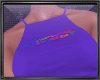 Wanna Play Purple Halter