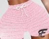 ℰ pink crochet RLS