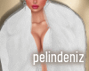 [P] Amore white fur coat