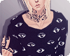 Zrk! Sweater Eyes Black