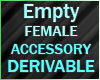 Empty Derivable For Pose