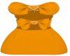 Rosie Orange Dress
