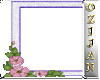 sparkle flower frame