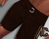 (A) Upscale Shorts Brown