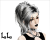 Black/Silver Hair