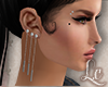 LC| Luah Earrings Silver