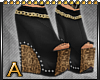 A* Congo leopard heels