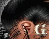 Black  Earrings