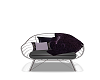 purple bedroom chair