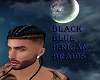 BLK/BLUE/P.RICAN/BRAIDS