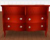 Red Wood Bed Rm Dresser
