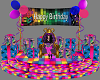 80s Birthday Throne