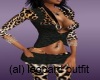 (al) sexy leopard dress
