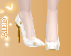 Zodiac - White Heels