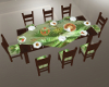 Tropical Table W/Poses