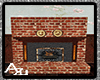 Brick Fireplace  (Ani)