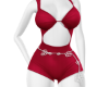 Red Short Bodysuit