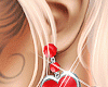 🤍 Vday Heart Earrings
